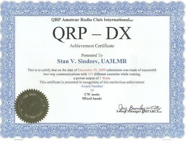 QRP DX